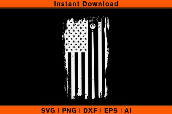 American Flag Billiard