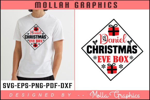 Daniel Christmas Eve Box Typography