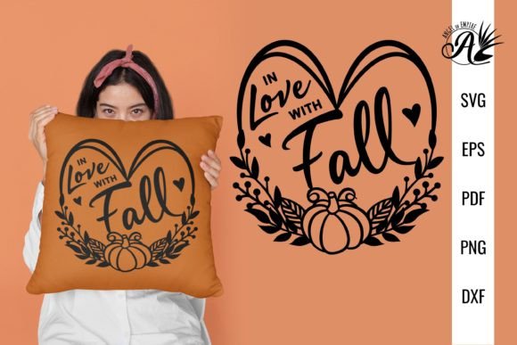 In Love with Fall SVG Cut File