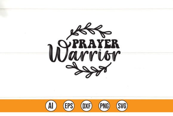 Prayer Warrior Embroidery Design