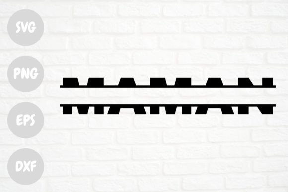 Split Monogramme Maman