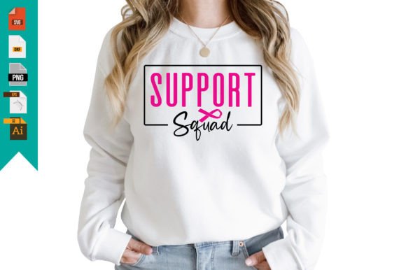 Support Squad Embroidery Design