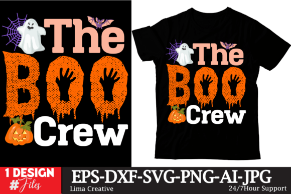 The Boo Crew SVG Design